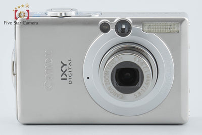 【中古】Canon キヤノン IXY DIGITAL 70 シルバー コンパクトデジタルカメラ