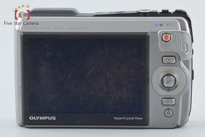 【中古】OLYMPUS オリンパス TOUGH TG-820 シルバー 防水デジタルカメラ