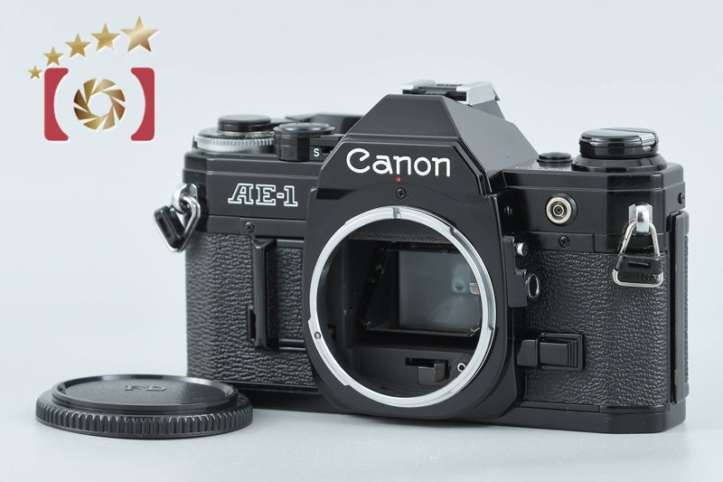 【中古】Canon キヤノン AE-1 ブラック フィルム一眼レフカメラ