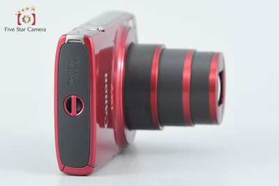 【中古】Canon キヤノン IXY 190 レッド コンパクトデジタルカメラ