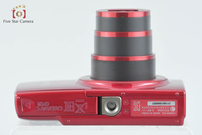 【中古】Canon キヤノン IXY 190 レッド コンパクトデジタルカメラ