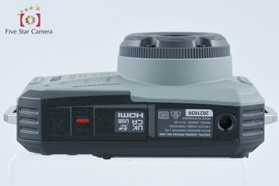 【中古】RICOH リコー PENTAX ペンタックス WG-1000 オリーブ 防水アクションカメラ 元箱付き
