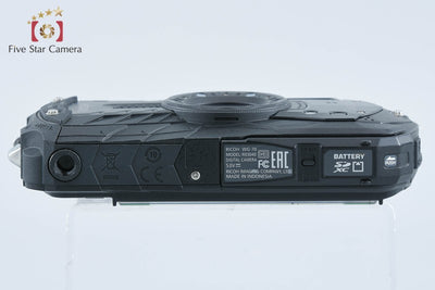 【中古】RICOH リコー PENTAX ペンタックス WG-70 ブラック 防水アクションカメラ シャッター回数僅少