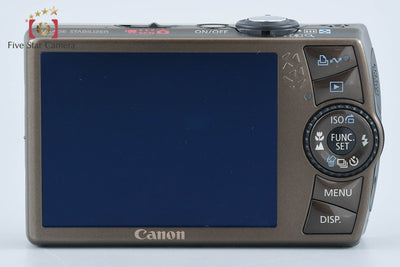 【中古】Canon キヤノン IXY DIGITAL 920 IS ゴールド コンパクトデジタルカメラ