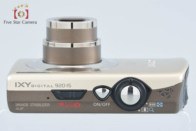 【中古】Canon キヤノン IXY DIGITAL 920 IS ゴールド コンパクトデジタルカメラ