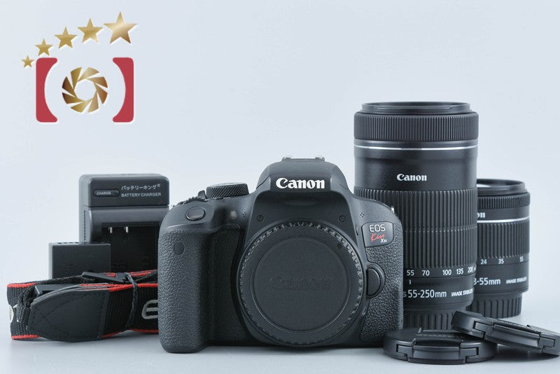 【中古】Canon キヤノン EOS Kiss X9i ダブルズームキット
