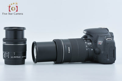 【中古】Canon キヤノン EOS Kiss X9i ダブルズームキット