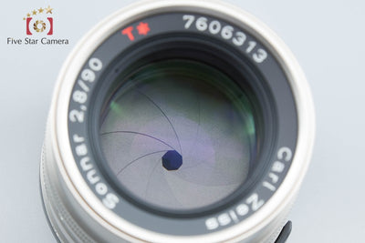 【中古】CONTAX コンタックス Carl Zeiss Sonnar 90mm f/2.8 T*