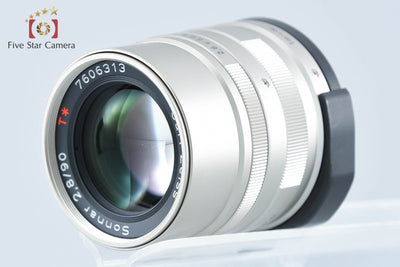 【中古】CONTAX コンタックス Carl Zeiss Sonnar 90mm f/2.8 T*