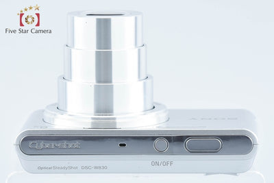 【中古】SONY ソニー Cyber-Shot DSC-W830 シルバー コンパクトデジタルカメラ