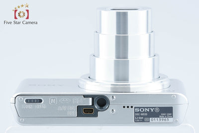 【中古】SONY ソニー Cyber-Shot DSC-W830 シルバー コンパクトデジタルカメラ