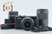 【中古】Canon キヤノン EOS M100 ダブルズームレンズキット ブラック