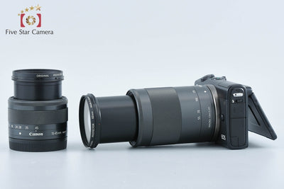 【中古】Canon キヤノン EOS M100 ダブルズームレンズキット ブラック