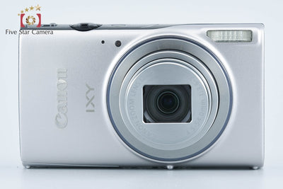 【中古】Canon キヤノン IXY 640 シルバー コンパクトデジタルカメラ 元箱付き