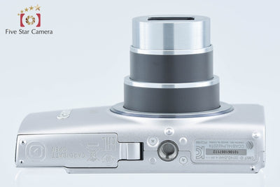 【中古】Canon キヤノン IXY 640 シルバー コンパクトデジタルカメラ 元箱付き