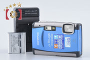 【中古】OLYMPUS オリンパス μ TOUGH-6000 ブルー コンパクトデジタルカメラ
