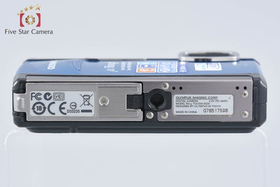 【中古】OLYMPUS オリンパス μ TOUGH-6000 ブルー コンパクトデジタルカメラ