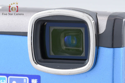 【中古】OLYMPUS オリンパス μ TOUGH-6000 ブルー コンパクトデジタルカメラ