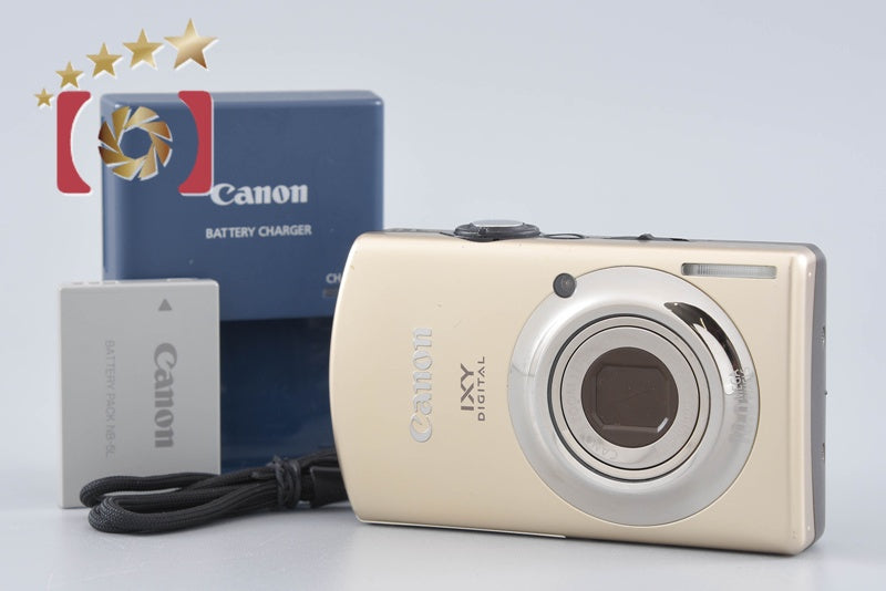 【中古】Canon キヤノン IXY DIGITAL 920 IS ゴールド コンパクトデジタルカメラ