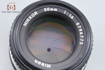 【中古】Nikon ニコン Ai-S NIKKOR 50mm f/1.4