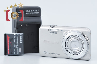 【中古】CASIO カシオ EXILIM EX-ZS25 シルバー コンパクトデジタルカメラ
