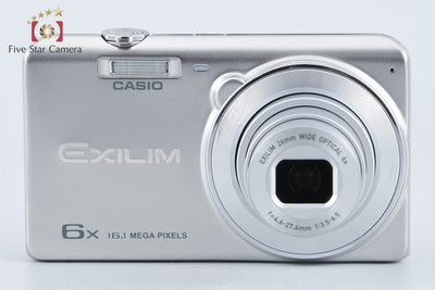 【中古】CASIO カシオ EXILIM EX-ZS25 シルバー コンパクトデジタルカメラ