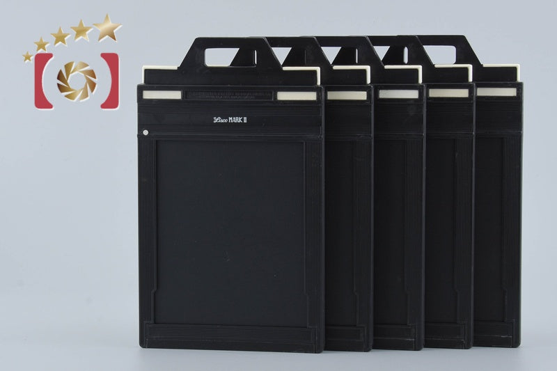 【中古】Lisco リスコ MARK II 4x5 カットフィルムホルダー 5枚セット