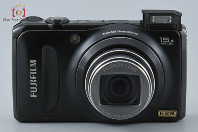 【中古】FUJIFILM 富士フイルム FinePix F300EXR ブラック コンパクトデジタルカメラ 元箱付き