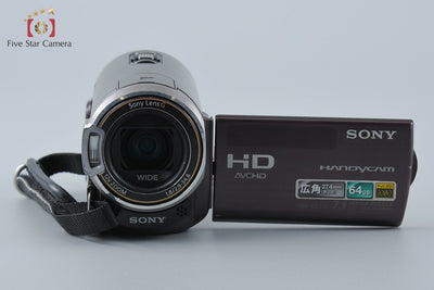 【中古】SONY ソニー HANDYCAM HDR-CX370V ブラウン ビデオカメラ