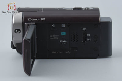 【中古】SONY ソニー HANDYCAM HDR-CX370V ブラウン ビデオカメラ