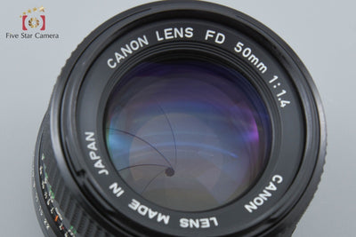 【中古】Canon キヤノン New FD 50mm f/1.4
