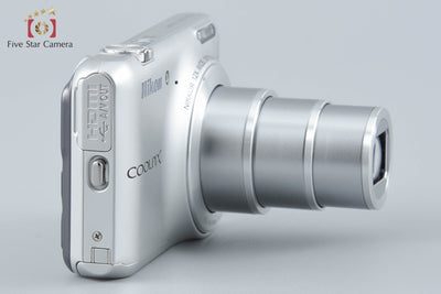 【中古】Nikon ニコン COOLPIX S6400 クリスタルシルバー コンパクトデジタルカメラ