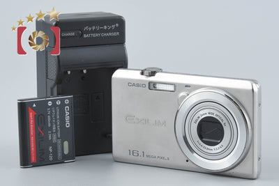 【中古】CASIO カシオ EXILIM EX-ZS12 シルバー コンパクトデジタルカメラ