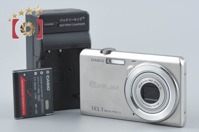【中古】CASIO カシオ EXILIM EX-ZS12 シルバー コンパクトデジタルカメラ