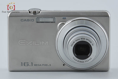 【中古】CASIO カシオ EXILIM EX-ZS12 シルバー コンパクトデジタルカメラ