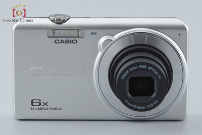 【中古】CASIO カシオ EXILIM EX-Z900 シルバー コンパクトデジタルカメラ