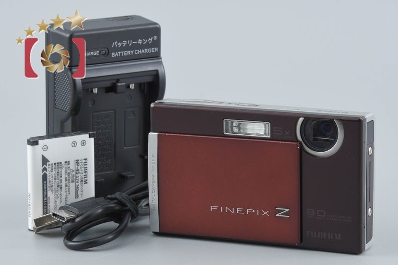 【中古】FUJIFILM 富士フイルム FinePix Z100fd ブラウン コンパクトデジタルカメラ