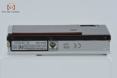 【中古】FUJIFILM 富士フイルム FinePix Z100fd ブラウン コンパクトデジタルカメラ