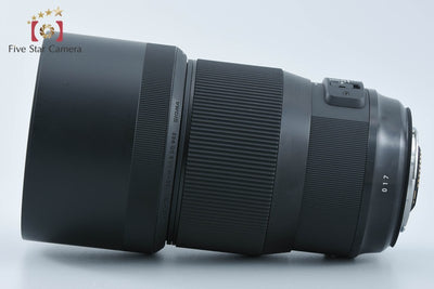 【中古】SIGMA シグマ Art 135mm f/1.8 DG HSM キヤノン用