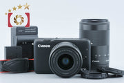 【中古】Canon キヤノン EOS M10 ダブルズームレンズキット ブラック