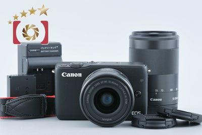 【中古】Canon キヤノン EOS M10 ダブルズームレンズキット ブラック
