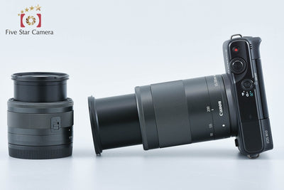 【中古】Canon キヤノン EOS M10 ダブルズームレンズキット ブラック