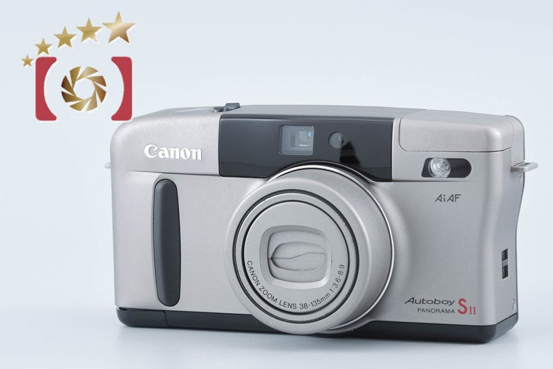 【中古】Canon キヤノン Autoboy S II PANORAMA コンパクトフィルムカメラ