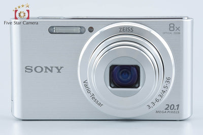 【中古】SONY ソニー Cyber-Shot DSC-W830 シルバー コンパクトデジタルカメラ 海外版