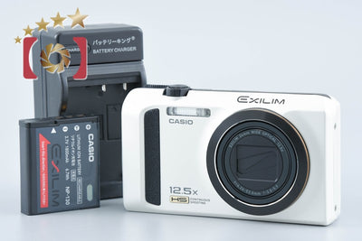 【中古】CASIO カシオ EXILIM EX-ZR310 ホワイト コンパクトデジタルカメラ