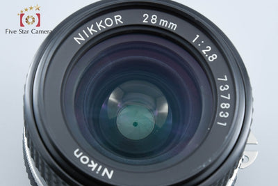 【中古】Nikon ニコン Ai-S NIKKOR 28mm f/2.8
