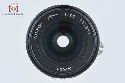 【中古】Nikon ニコン Ai-S NIKKOR 28mm f/2.8