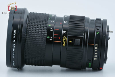 【中古】Canon キヤノン New FD 35-105mm f/3.5