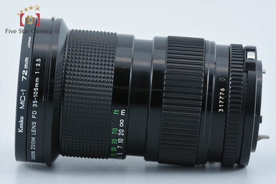 【中古】Canon キヤノン New FD 35-105mm f/3.5