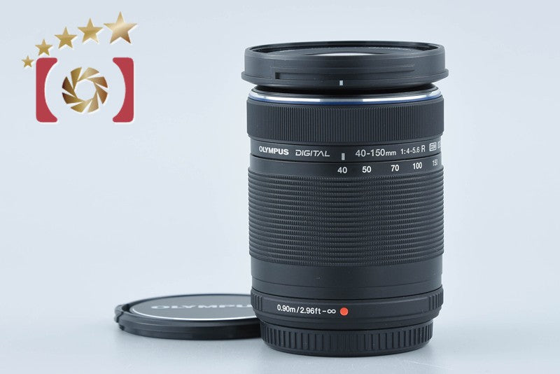 【中古】OLYMPUS オリンパス M.ZUIKO DIGITAL ED 40-150mm f/4-5.6 R ブラック